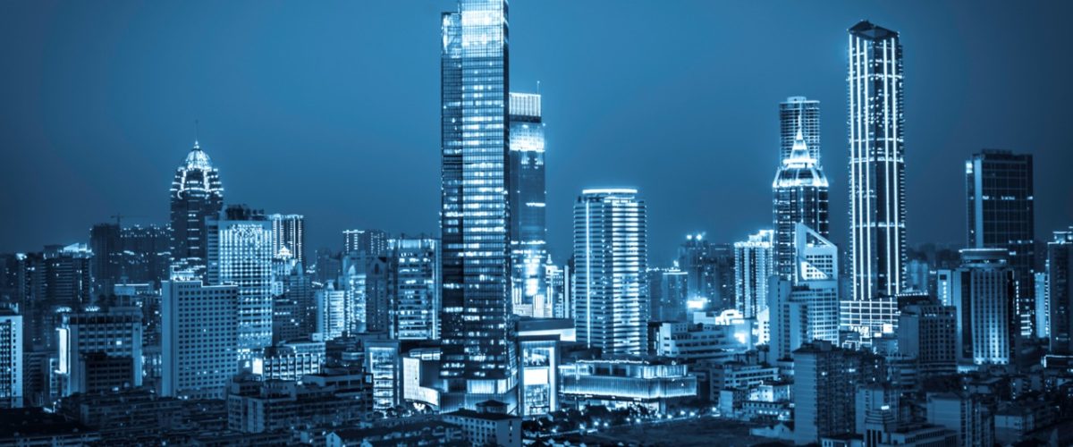 Skyline of City